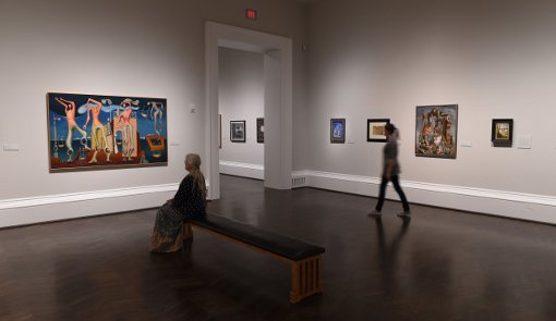 Vista de Modern Spanish Art, en el Meadows de Dallas