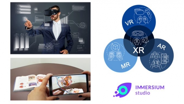 Les tecnologies immersives realitat augmentada (AR), virtual(VR), mixta (MR) i ampliada (XR)  | Immersium Studio