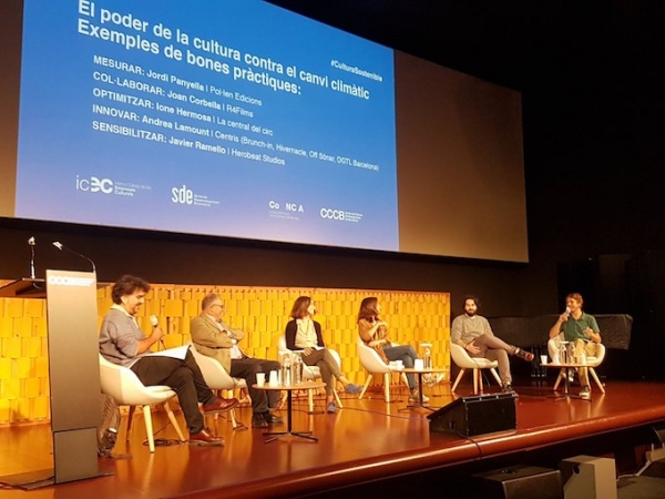 El poder de la cultura contra el canvi climàtic. Exemples de bones pràctiques'