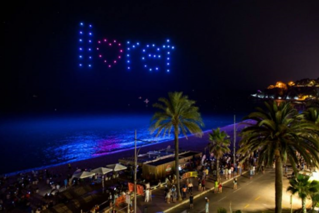 Drone Festival a Lloret de Mar, el setembre de 2021.
