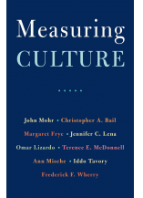 Measuring culture / John W. Mohr, Christopher A. Bail, Margaret Frye, Jennifer C. Lena, Omar Lizardo, Terence E. McDonnell, Ann Mische, Iddo Tavory, Frederick F. Wherry